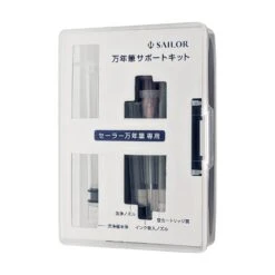 Sailor Fountain Pen Maintenance Kit With Portable Plastic Case