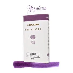 Sailor Four Seasons Shikiori Ink Cartridges In Yozakura (Evening Cherry Blossom)