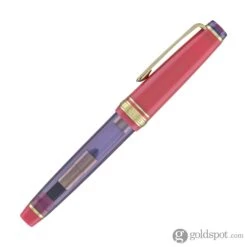 Sailor Pro Gear Slim Fountain Pen In Manyo #2 Series Rabbit Ear Iris (Pink / Blue Lilac) - 14K Gold -Pen & Paper Store sailor pro gear slim fountain pen in manyo 2 series rabbit ear iris pink blue lilac 14k gold 176