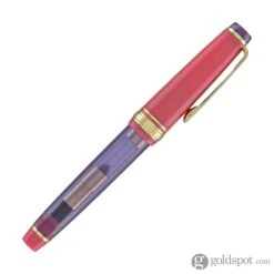 Sailor Pro Gear Slim Fountain Pen In Manyo #2 Series Rabbit Ear Iris (Pink / Blue Lilac) - 14K Gold -Pen & Paper Store sailor pro gear slim fountain pen in manyo 2 series rabbit ear iris pink blue lilac 14k gold 338