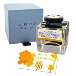 Scribo Bottled Ink In Giallo Cannella - 90mL