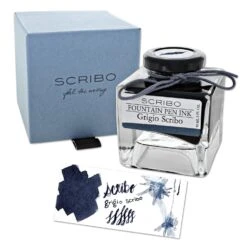 Scribo Bottled Ink In Grigio Scribo - 90mL
