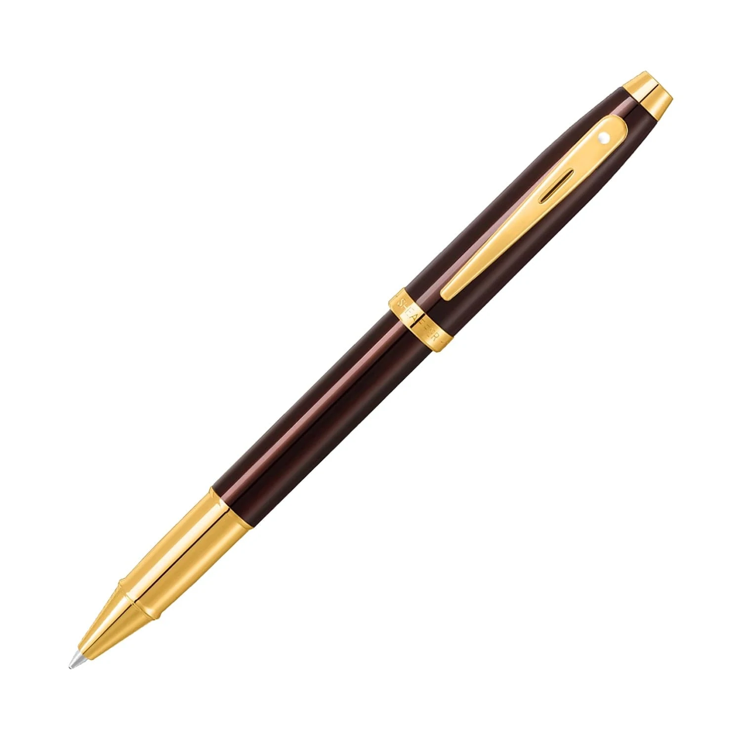 Sheaffer 100 Rollerball Pen In Glossy Coffee Brown 1 Sheaffer 100 Rollerball Pen In Glossy Coffee Brown