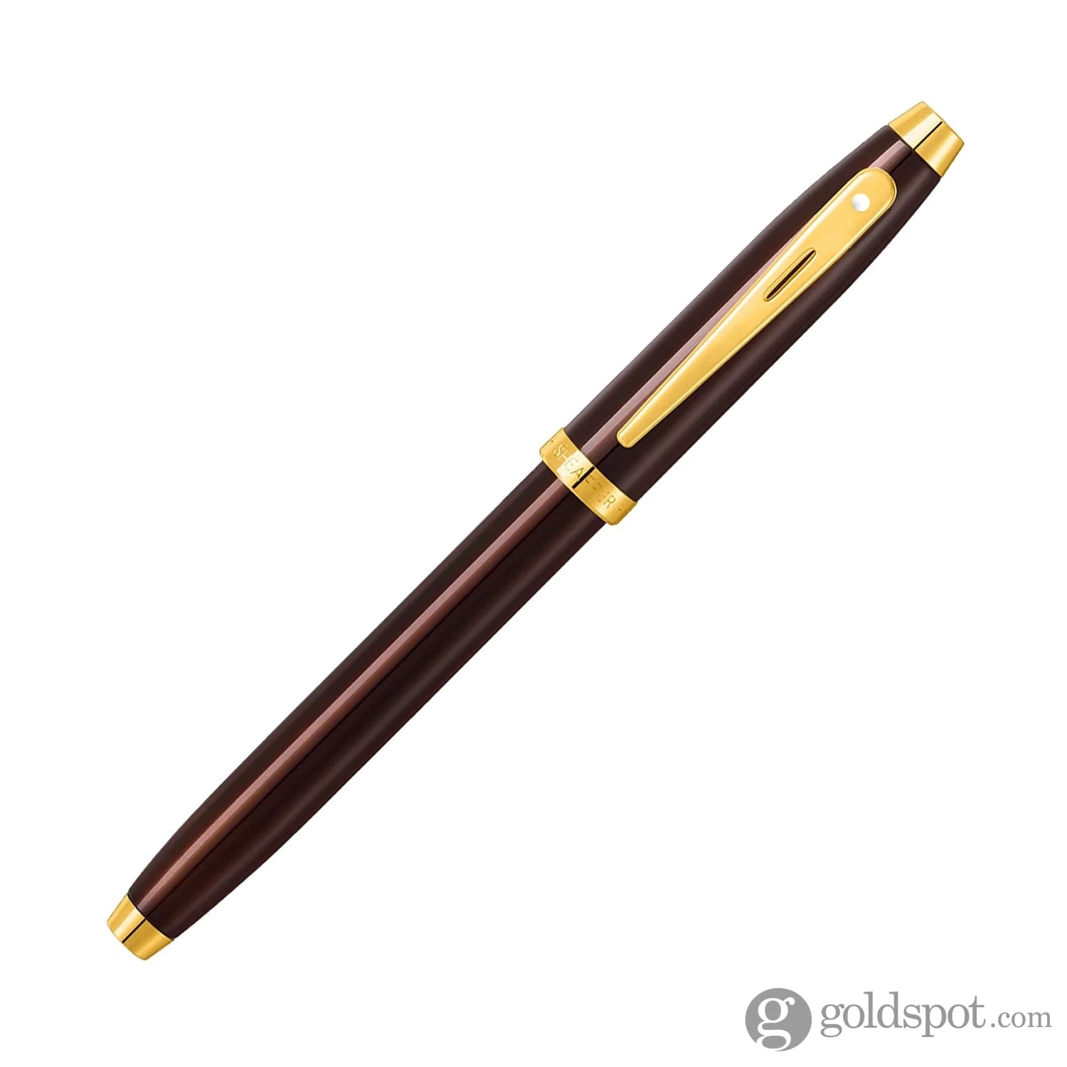 Sheaffer 100 Rollerball Pen In Glossy Coffee Brown 2 Sheaffer 100 Rollerball Pen In Glossy Coffee Brown - Image 2