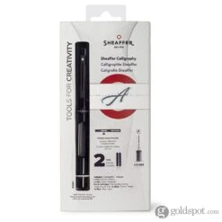 Sheaffer Calligraphy Fountain Pen In Black Set -Pen & Paper Store sheaffer calligraphy fountain pen in black set 406