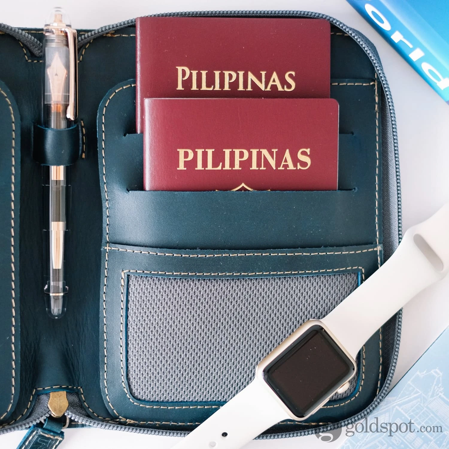 Shibui Life Organizer In Ocean Blue - A6 4 Shibui Life Organizer In Ocean Blue - A6 - Image 4