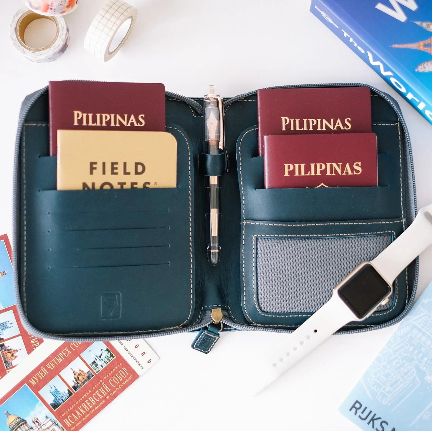 Shibui Life Organizer In Ocean Blue - A6 1 Shibui Life Organizer In Ocean Blue - A6