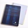 Single Clairefontaine Classic Wirebound Graph Notebook - Assorted Color- 8.25 X 11