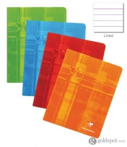 Single Clairefontaine Staplebound Lined Notebook - Assorted Color -Pen & Paper Store single clairefontaine staplebound lined notebook assorted color 921
