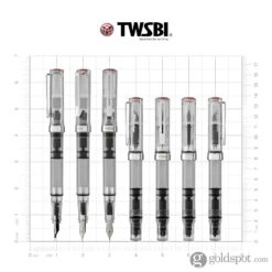 TWSBI Eco Fountain Pen In Clear Demonstrator -Pen & Paper Store twsbi eco fountain pen in clear demonstrator 978