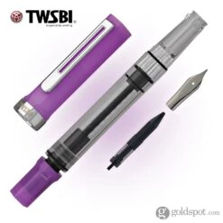 TWSBI Eco Fountain Pen In Glow Purple -Pen & Paper Store twsbi eco fountain pen in glow purple 243