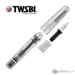 TWSBI Mini Fountain Pen In Clear Demonstrator -Pen & Paper Store twsbi mini fountain pen in clear demonstrator 361