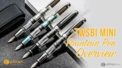 TWSBI Mini Fountain Pen In Clear Demonstrator -Pen & Paper Store twsbi mini fountain pen in clear demonstrator 742