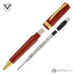 Visconti Opera Gold Ballpoint Pen In Red -Pen & Paper Store visconti opera gold ballpoint pen in red 734