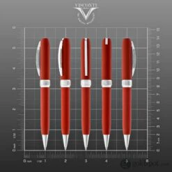 Visconti Rembrandt Eco-Logic Ballpoint Pen In Red -Pen & Paper Store visconti rembrandt eco logic ballpoint pen in red 114
