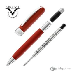 Visconti Rembrandt Eco-Logic Ballpoint Pen In Red -Pen & Paper Store visconti rembrandt eco logic ballpoint pen in red 650