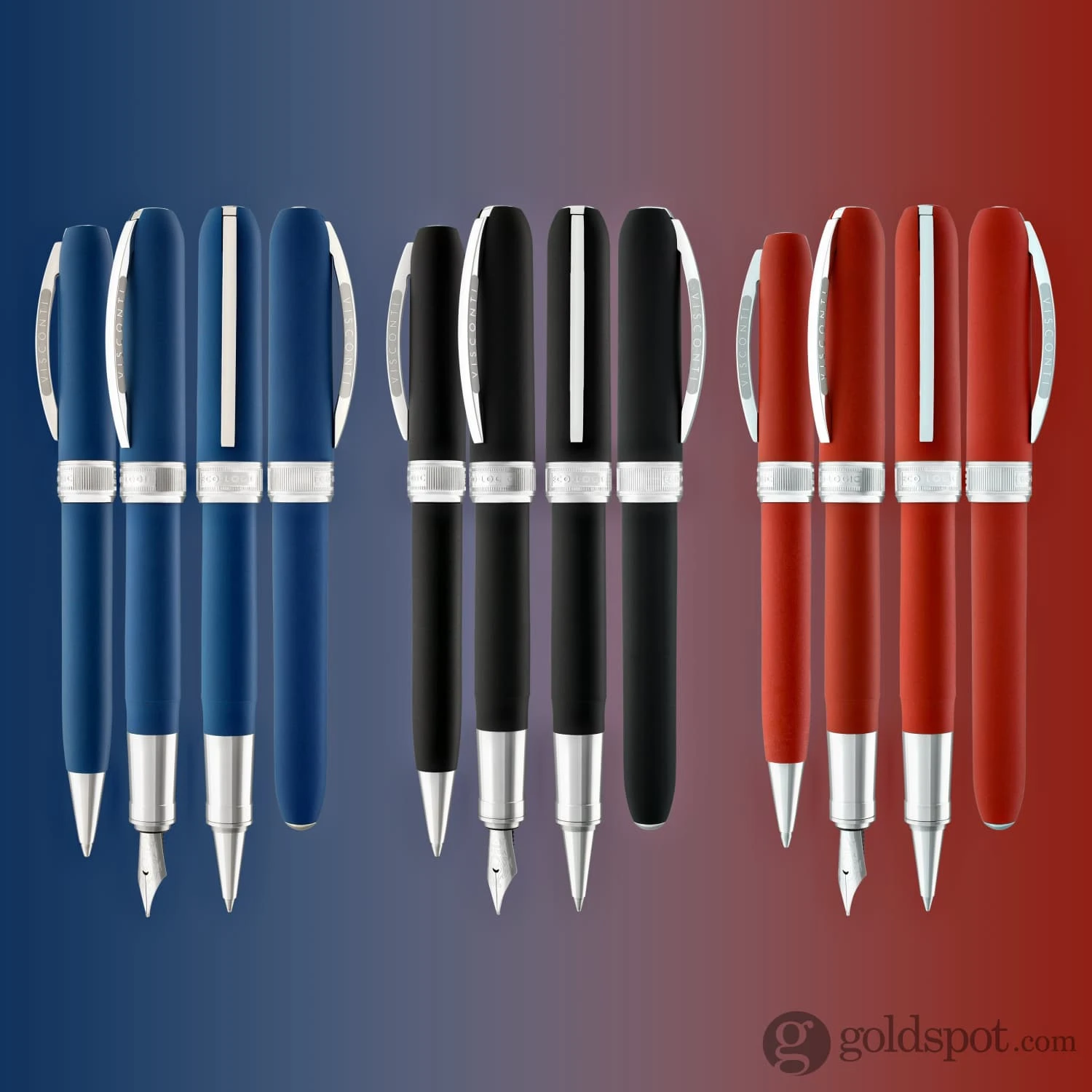 Visconti Rembrandt Eco-Logic Fountain Pen In Blue 10 Visconti Rembrandt Eco-Logic Fountain Pen In Blue - Image 10