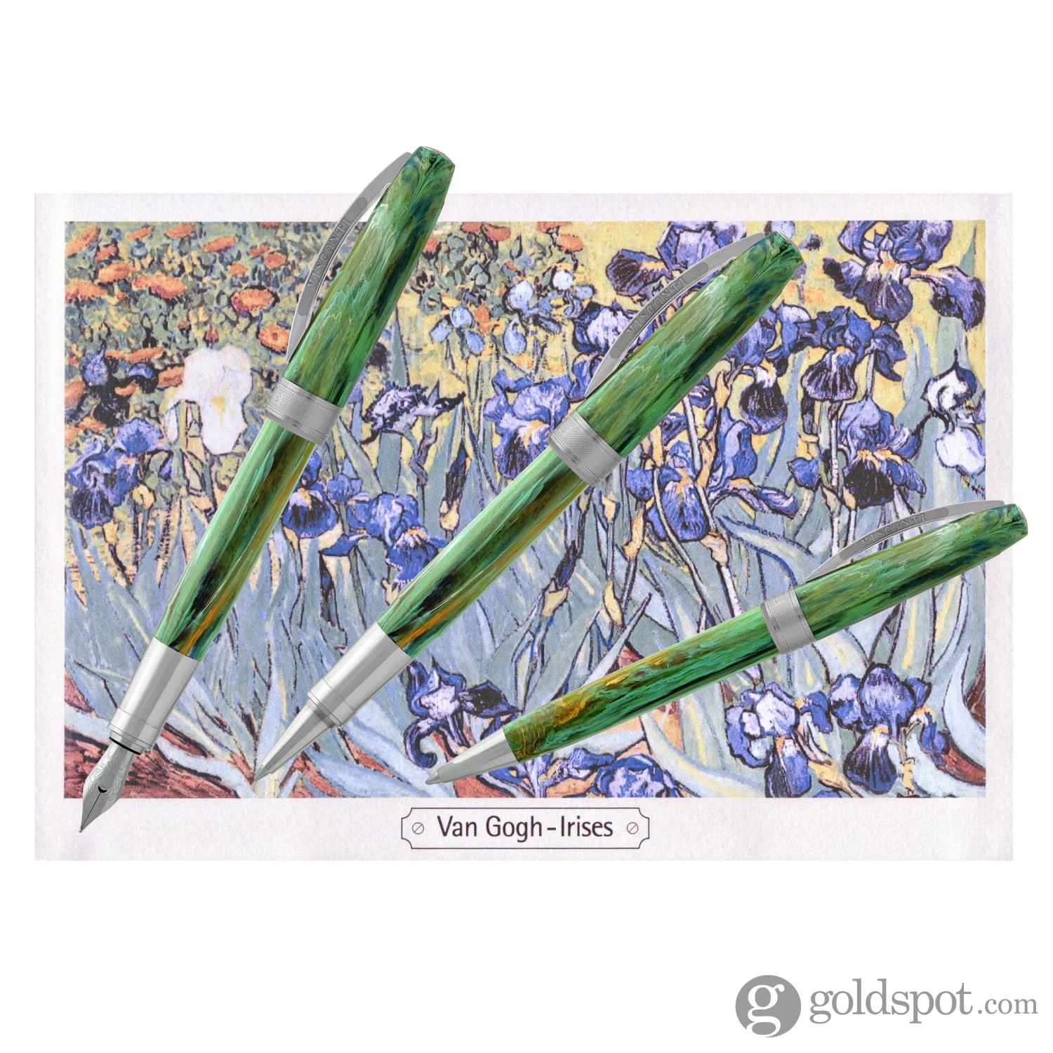 Visconti Van Gogh Fountain Pen In Irises 7 Visconti Van Gogh Fountain Pen In Irises - Image 7