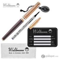 Waldmann Tuscany Rollerball Pen In Vela With Rose Gold -Pen & Paper Store waldmann tuscany rollerball pen in vela with rose gold 811