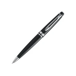Waterman Expert Ballpoint Pen In Black Chrome Trim