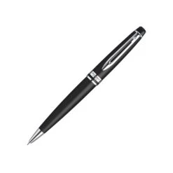 Waterman Expert Ballpoint Pen In Matte Black With Chrome Trim