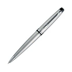 Waterman Expert Ballpoint Pen In Stainless Steel With Chrome Trim