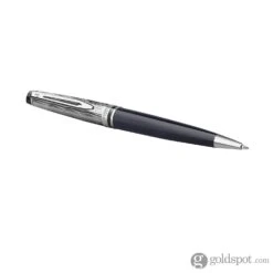 Waterman Expert L’Essence Du Bleu Ballpoint Pen In Metal & Blue Lacquer -Pen & Paper Store waterman expert lessence du bleu ballpoint pen in metal blue lacquer 561