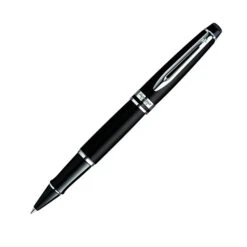 Waterman Expert Rollerball Pen In Matte Black With Chrome Trim