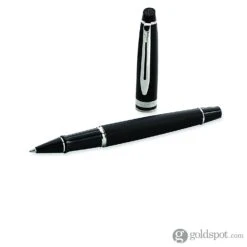 Waterman Expert Rollerball Pen In Matte Black With Chrome Trim -Pen & Paper Store waterman expert rollerball pen in matte black with chrome trim 986