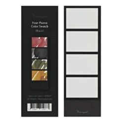 Wearingeul Four Photos Color Swatch In Black