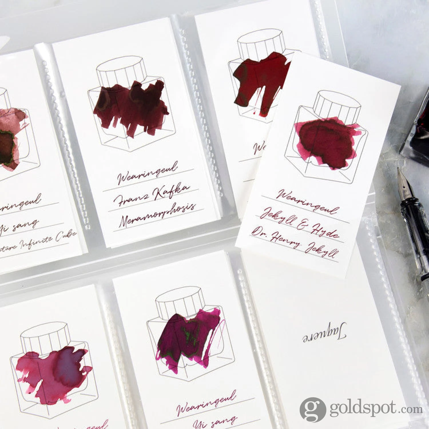Wearingeul Ink Color Swatch Card - Vertical 2 Wearingeul Ink Color Swatch Card - Vertical - Image 2