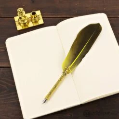 Wearingeul Psyche Your Throne Feather Pen & Pen Holder Set -Pen & Paper Store wearingeul psyche your throne feather pen holder set 946