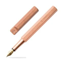 Ystudio Classic Portable Fountain Pen In Copper