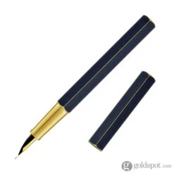 Ystudio Classic Revolve Fountain Pen In Blue -Pen & Paper Store ystudio classic revolve fountain pen in blue 868